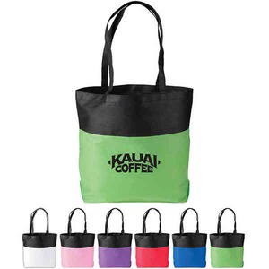 Custom Printed Canadian Manufactured Bent Convention Tote Bags
