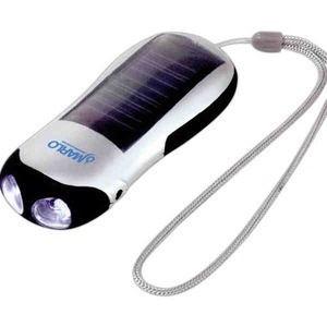 Canadian Manufactured Contour Solar Flashlights, Custom Made With Your Logo!
