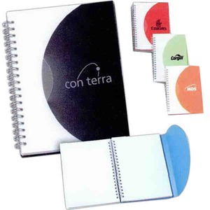 Canadian Manufactured Eclipse Notebooks, Custom Decorated With Your Logo!