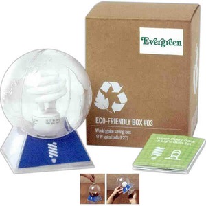 Canadian Manufactured Eco-friendly Savings Globes, Customized With Your Logo!