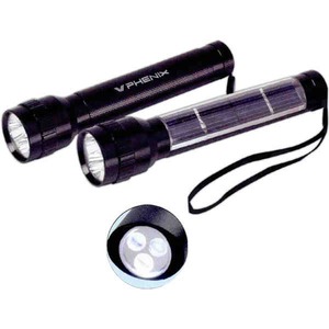 Canadian Manufactured Executive Solar Flashlights, Custom Decorated With Your Logo!