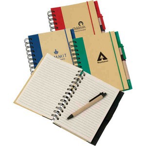 Canadian Manufactured Geo Recycled Notebooks, Personalized With Your Logo!