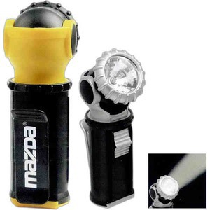 Canadian Manufactured LED Rotating Flashlights, Personalized With Your Logo!