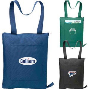 Canadian Manufactured Picnic Blanket Totes, Personalized With Your Logo!