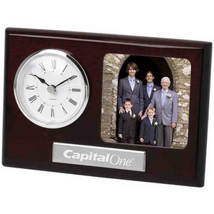 Canadian Manufactured Picture Frames With Clocks, Custom Printed With Your Logo!
