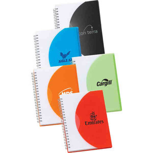 Canadian Manufactured Spiral Memo And Flag Packs, Custom Designed With Your Logo!