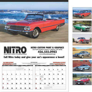 Cars Executive Calendars, Custom Decorated With Your Logo!