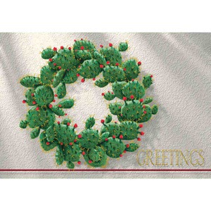Christmas Cactuses, Custom Imprinted With Your Logo!