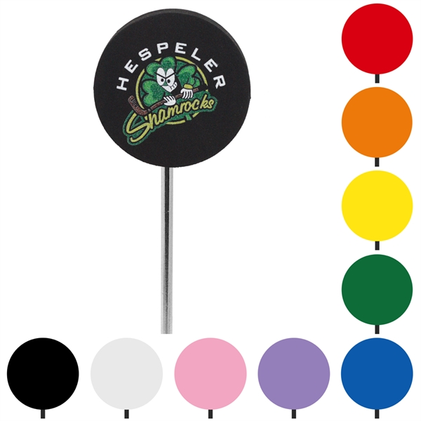 Soft Foam Round Antenna Toppers, Customized With Your Logo!