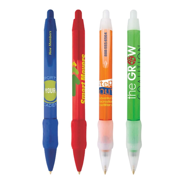 BIC Clear Wide Body Pens, Custom Printed With Your Logo!