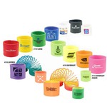 Custom Printed Colored Plastic Slinkys