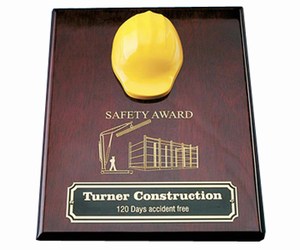 Ground Breaking Awards, Custom Printed With Your Logo!