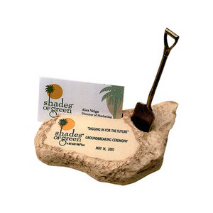 Construction Theme Business Card Holders, Custom Made With Your Logo!