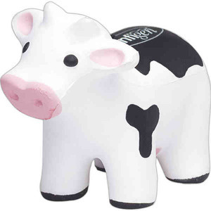 Cow Stress Relievers, Custom Printed With Your Logo!