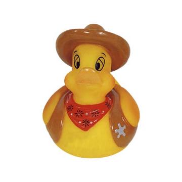 Cowboy Rubber Ducks, Custom Printed With Your Logo!