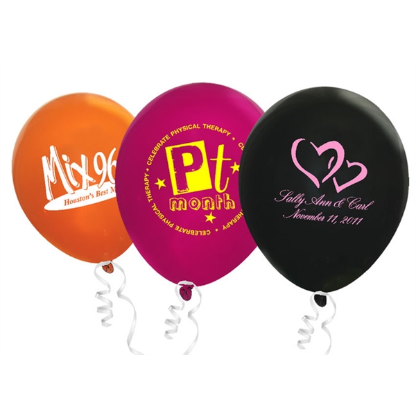 Latex Balloons, Custom Printed With Your Logo!