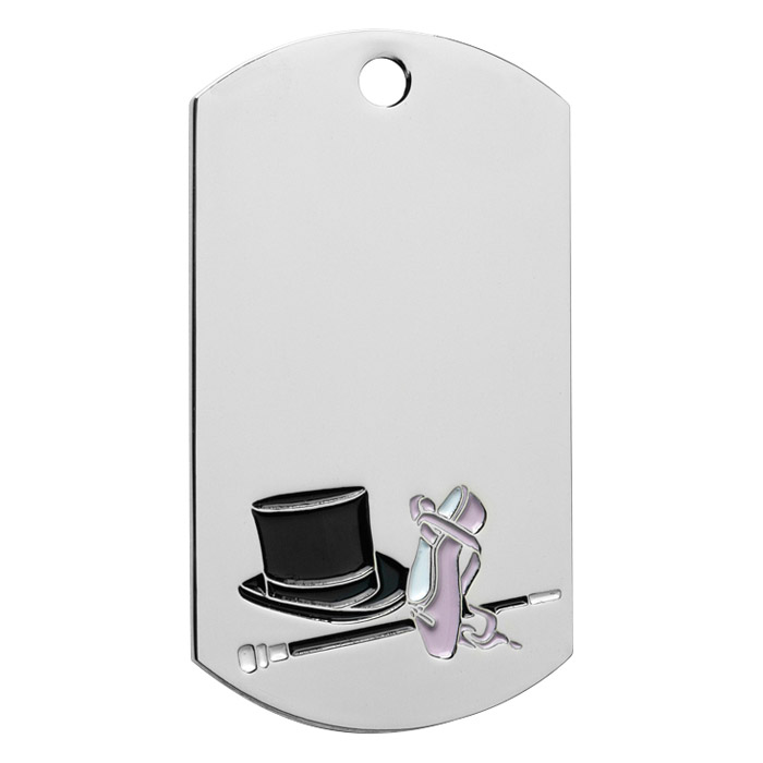 Dance Dog Tags, Personalized With Your Logo!