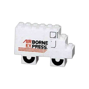 Delivery Vehicle Shaped Mini Stock Shaped Promo Block Sets, Custom Printed With Your Logo!