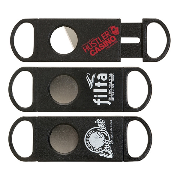 Plastic Cigar Cutters, Custom Imprinted With Your Logo!