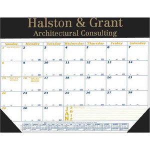 Desk Pad Custom Calendars, Custom Designed With Your Logo!