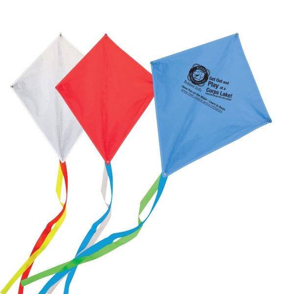 Classic Diamond Kites, Custom Imprinted With Your Logo!