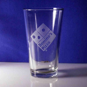 Dimpled Pint Glasses, Custom Decorated With Your Logo!