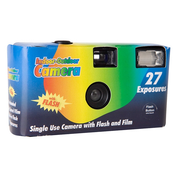27 Exposure Disposable Cameras, Custom Printed With Your Logo!