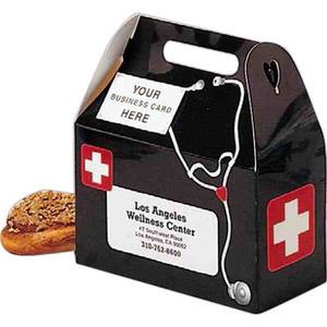 Doctor Medical Bag Design Donut Boxes, Custom Imprinted With Your Logo!