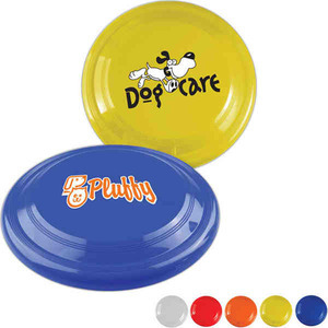 Dog Safe Flying Saucers and Discs, Custom Printed With Your Logo!