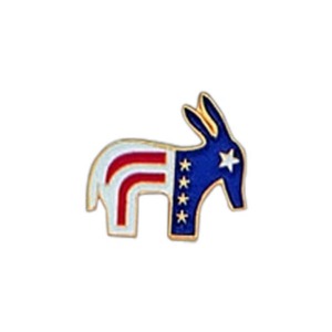 Donkey Shaped Pin, Custom Imprinted With Your Logo!