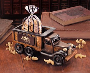Dump Truck Vehicle Themed Food Gifts, Custom Made With Your Logo!