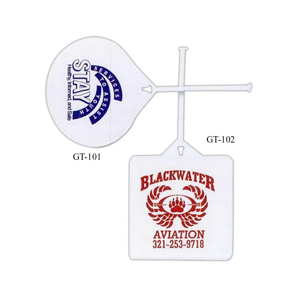 Round Golf Bag Tags, Custom Printed With Your Logo!