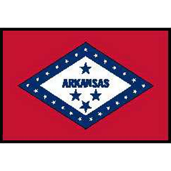 Arkansas State Flags, Custom Imprinted With Your Logo!