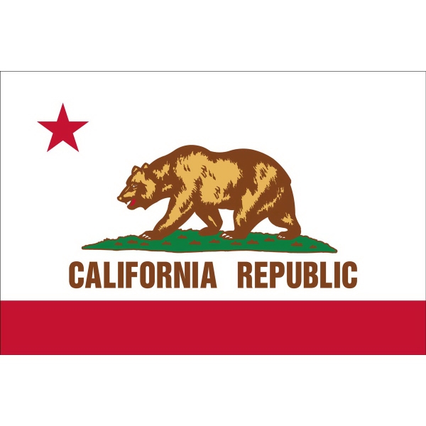 California State Flags, Custom Printed With Your Logo!