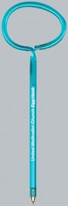 Egg Bent Shaped Pens, Custom Imprinted With Your Logo!