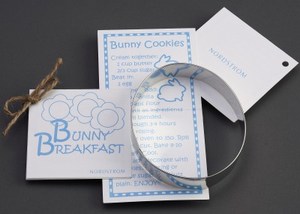 Egg Stock Shaped Cookie Cutters, Personalized With Your Logo!
