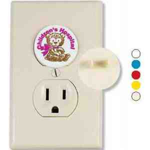 Electric Outlet Protectors, Custom Printed With Your Logo!