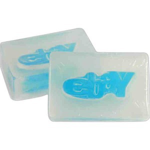 Embedded Logo Large Soap Bars, Custom Imprinted With Your Logo!