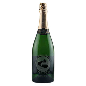 Custom Printed Etched California Champagne Wine Bottles
