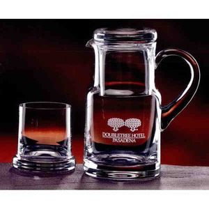 Executive Water Set Crystal Gifts, Custom Printed With Your Logo!