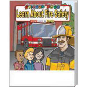 Fire Department Coloring and Activity Books, Personalized With Your Logo!