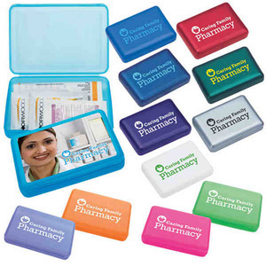 First Aid Kits, Custom Imprinted With Your Logo!