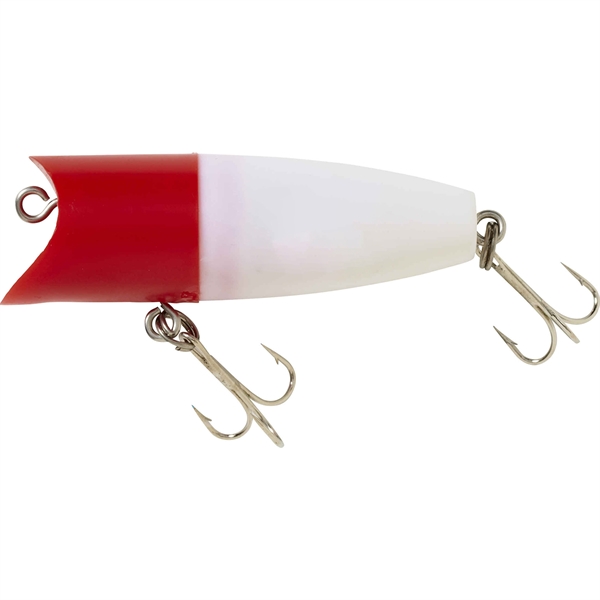 Big Red Popper Fishing Lures, Custom Imprinted With Your Logo!