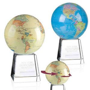Floating Globe Awards, Custom Printed With Your Logo!