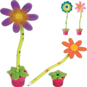 Flower Pens, Custom Printed With Your Logo!
