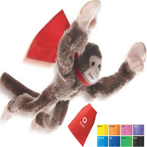Custom Printed Flying Shrieking Monkey Animal Toys