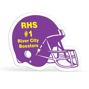 Football Helmet Shaped Magnets, Customized With Your Logo!