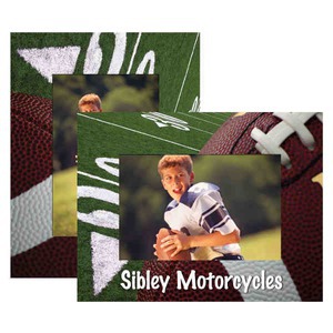 Football Paper Picture Frames, Custom Printed With Your Logo!