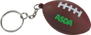 Custom Printed Football Sport Themed Keychains