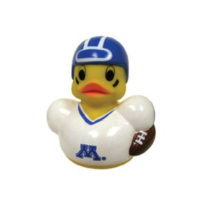 Football Rubber Ducks, Custom Imprinted With Your Logo!